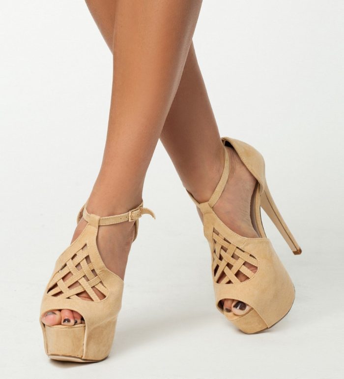 Woven Platform Heels - immagine 2